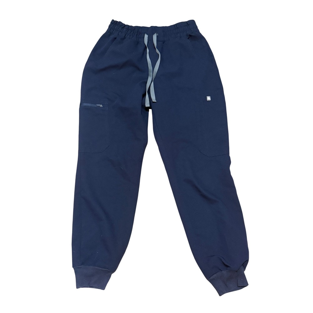 FIGS Size XS Petite Navy Blue Scrub Jogger Pants W23SW2014P